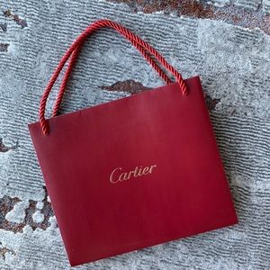Cartier Gift 🎁 Shopping Bag